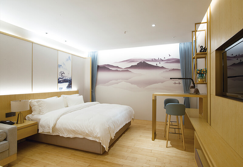 2023 Роскошная высококачественная дизайнерская мебель для гостиничных номеров, кроватей, изголовий, набора мебели для комнаты